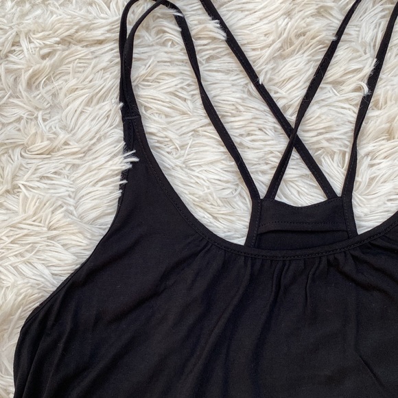 ๐HP๐ Loft Double Strap Racerback Tank ๐ Black - Picture 7 of 11